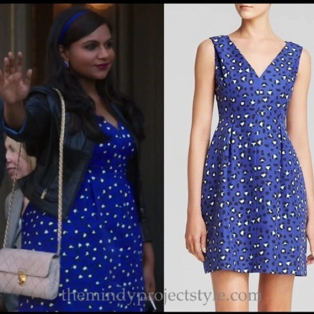 Kate Spade Cyber Cheetah Dawson Dress